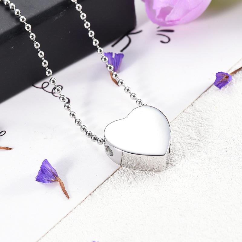 Pendant Necklaces CMJ9952 Waterproof Heart Keepsake Memorial Stainless Steel Cremation Jewelry Urn Necklace Collection Charms
Pendant Necklaces CMJ9952 Waterproof Heart Keepsake Memorial Stainless Steel Cremation Jewelry Urn Necklace Collection Charms