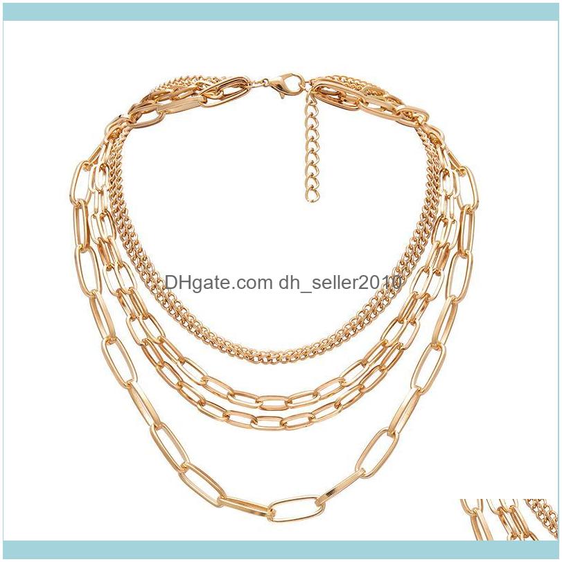 Necklaces & Pendants Jewelryhigh Quality Multilayer Fashion Women Lady Alloy Clavicle Choker Necklace Charm Chain Jewelry Chokers Drop Deliv
Necklaces & Pendants Jewelryhigh Quality Multilayer Fashion Women Lady Alloy Clavicle Choker Necklace Charm Chain Jewelry Chokers Drop Deliv