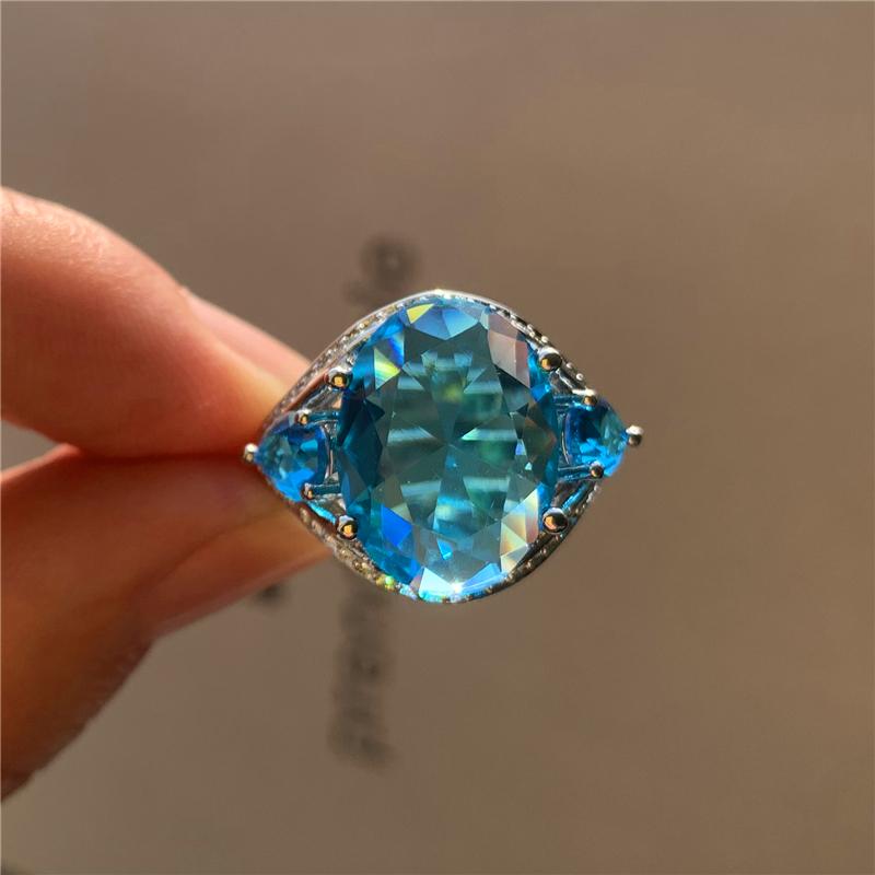 Wedding Rings Vintage Female Blue Pink Crystal Ring Charm Gold Silver Color Dainty Bride Oval Zircon Engagement For Women
Wedding Rings Vintage Female Blue Pink Crystal Ring Charm Gold Silver Color Dainty Bride Oval Zircon Engagement For Women