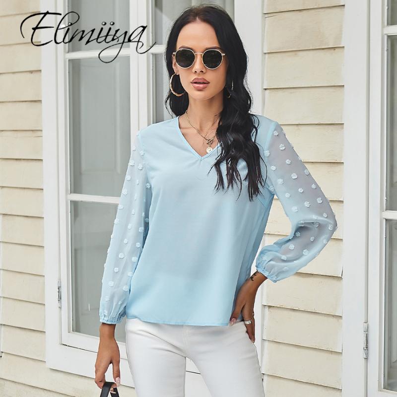 Women's Blouses & Shirts Elimiiya Blouse Women Casual Top Female Loose Spring Autumn Ladies Office, Green
Women's Blouses & Shirts Elimiiya Blouse Women Casual Top Female Loose Spring Autumn Ladies Office, Green