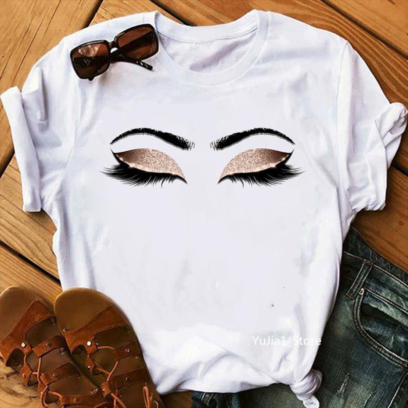 vogue makeup beauty glitter browns men t shirts womens lash print and women femme summer white female cute eye, White;black
vogue makeup beauty glitter browns men t shirts womens lash print and women femme summer white female cute eye, White;black