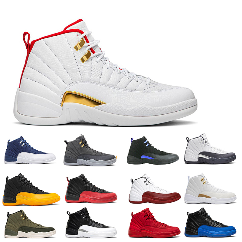 Men Basketball shoes 12s 12 University Gold Dark Grey White Michigan sneakers mens Sport trainer online sale, # 01
Men Basketball shoes 12s 12 University Gold Dark Grey White Michigan sneakers mens Sport trainer online sale, # 01