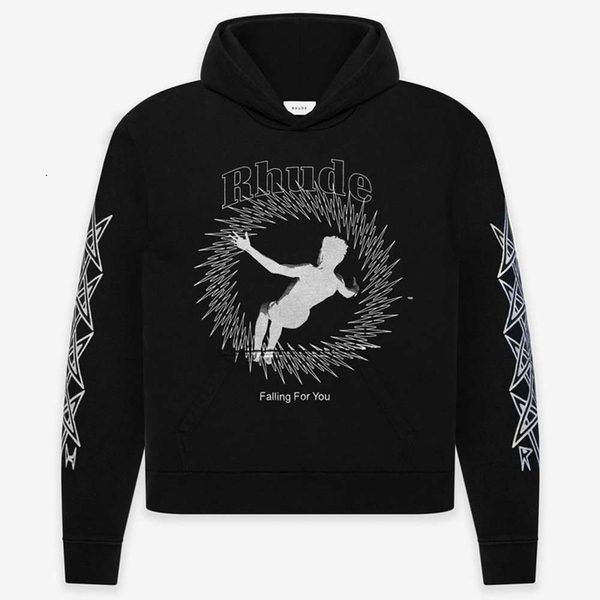 2021 Autumn Winter Rhude FALLING FOR YOU Fall Kid Hoodie Skateboard Loose Hoodie Unisex Hooded Sweatshirt, Green
2021 Autumn Winter Rhude FALLING FOR YOU Fall Kid Hoodie Skateboard Loose Hoodie Unisex Hooded Sweatshirt, Green