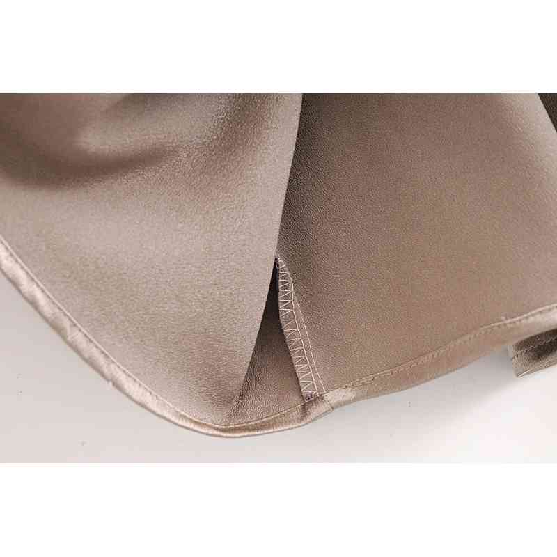 Winter Pencil Skirt womens Autumn Silk Satin Texture High Waist For women Elegant Midi Office Lady 210508