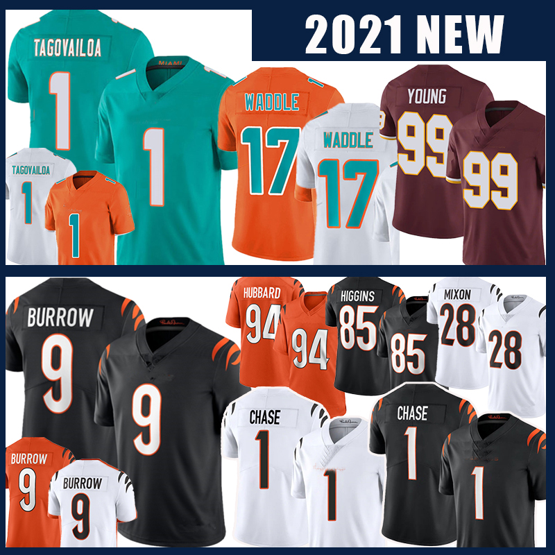 Tua 1 Tagovailoa Ja'Marr Chase Joe 9 Burrow Jaylen Waddle Football Jersey Chase Young Cincinnati Bengals Miami Dolphin Tee Higgins Joe Mixon Sam Hubbard Green
Tua 1 Tagovailoa Ja'Marr Chase Joe 9 Burrow Jaylen Waddle Football Jersey Chase Young Cincinnati Bengals Miami Dolphin Tee Higgins Joe Mixon Sam Hubbard Green