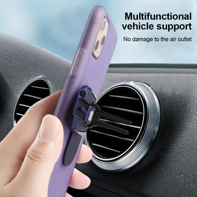Cell Phone Mounts & Holders FLOVEME Oval Holder Car Air Outlet Navigation Ring Two-in-One Multi-Function Buckle
Cell Phone Mounts & Holders FLOVEME Oval Holder Car Air Outlet Navigation Ring Two-in-One Multi-Function Buckle