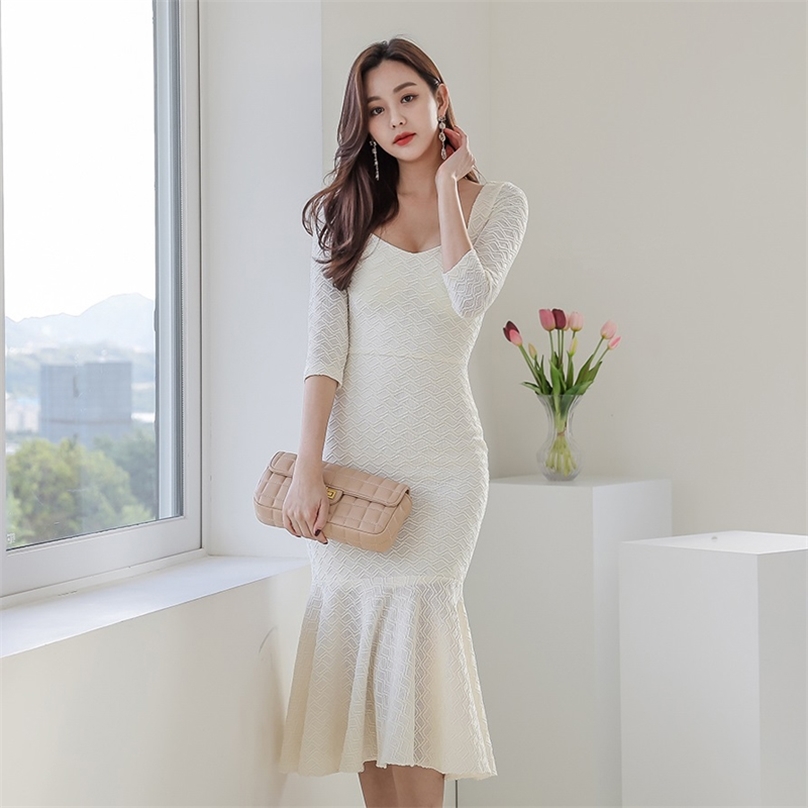 long Maxi korean ladies white fall 3/4 Sleeve Sexy Office Party Dresses for women china clothing 210602, Apricot
long Maxi korean ladies white fall 3/4 Sleeve Sexy Office Party Dresses for women china clothing 210602, Apricot