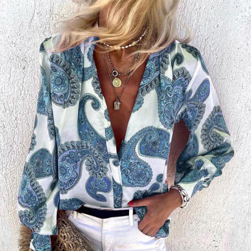 Women's Floral Print Long Sleeve Shirts Irregular Turn-Down Collar Female Casual Shirt Autumn Ladies Tops Streetwear 210524, Red
Women's Floral Print Long Sleeve Shirts Irregular Turn-Down Collar Female Casual Shirt Autumn Ladies Tops Streetwear 210524, Red
