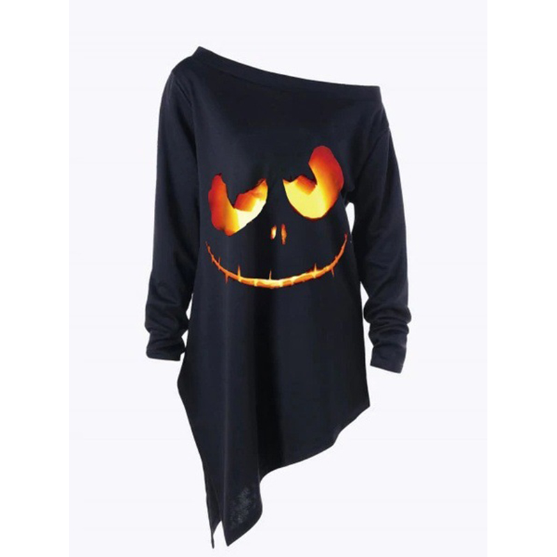 Halloween Skull XL Women Long Sleeve T-Shirt Ladies Comfortable Loose Party Holiday Show Long Sleeve, Black
Halloween Skull XL Women Long Sleeve T-Shirt Ladies Comfortable Loose Party Holiday Show Long Sleeve, Black