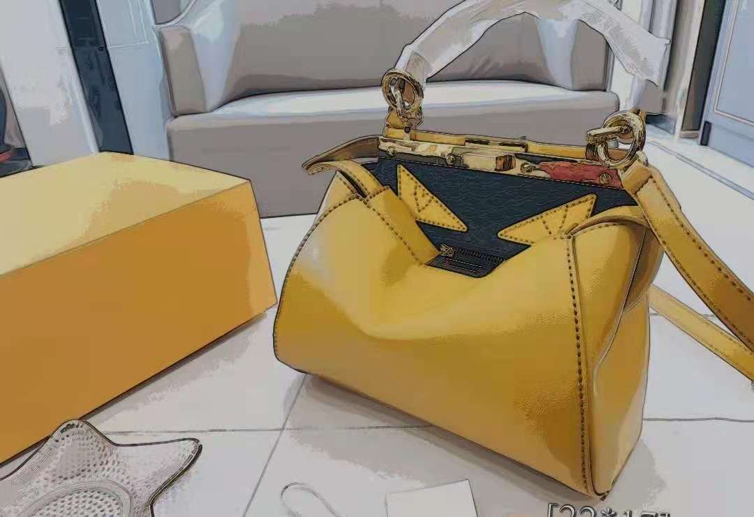 Men women classic shoulder bag stylish cartoon design Two tone monster solid color soft folding leather metal button luxury handbag casual versatile size 22cm, Customize
Men women classic shoulder bag stylish cartoon design Two tone monster solid color soft folding leather metal button luxury handbag casual versatile size 22cm, Customize