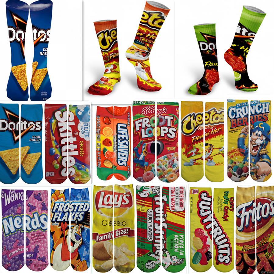 casual 3d printing standard thick womens mens socks trend compression street chips sock skateboarding teen funny novelty sox, Black
casual 3d printing standard thick womens mens socks trend compression street chips sock skateboarding teen funny novelty sox, Black