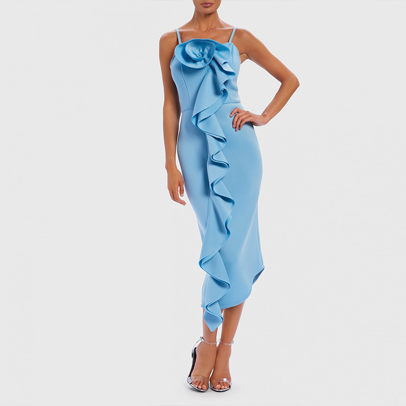 Paris Girl Summer Women's Dress Autumn Winter Vintage Ruffle High Waist Sexy Sleeveless Spaghetti Straps Evening Maxi Dresses 210524, Sky blue
Paris Girl Summer Women's Dress Autumn Winter Vintage Ruffle High Waist Sexy Sleeveless Spaghetti Straps Evening Maxi Dresses 210524, Sky blue