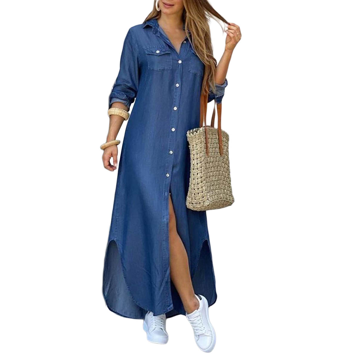 2021fashion women long sleeve shirts dress new autumn ladies casual turn-down collar maxi straight dress newspaper print dress, Black;gray
2021fashion women long sleeve shirts dress new autumn ladies casual turn-down collar maxi straight dress newspaper print dress, Black;gray