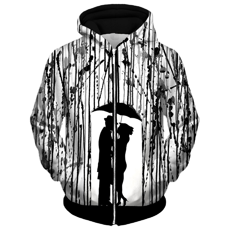 Color paint pattern men s Zip-up Hoodie visual impact party top punk goth round neck high quality sweater hoodie, Black
Color paint pattern men s Zip-up Hoodie visual impact party top punk goth round neck high quality sweater hoodie, Black
