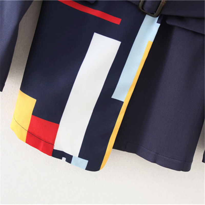 Women Fashion Stripe Patchwork Blazer With Belt Long Sleeve Office Lady Blazer Autumn Winter Ladies Streetwear Outwear Coat 210414