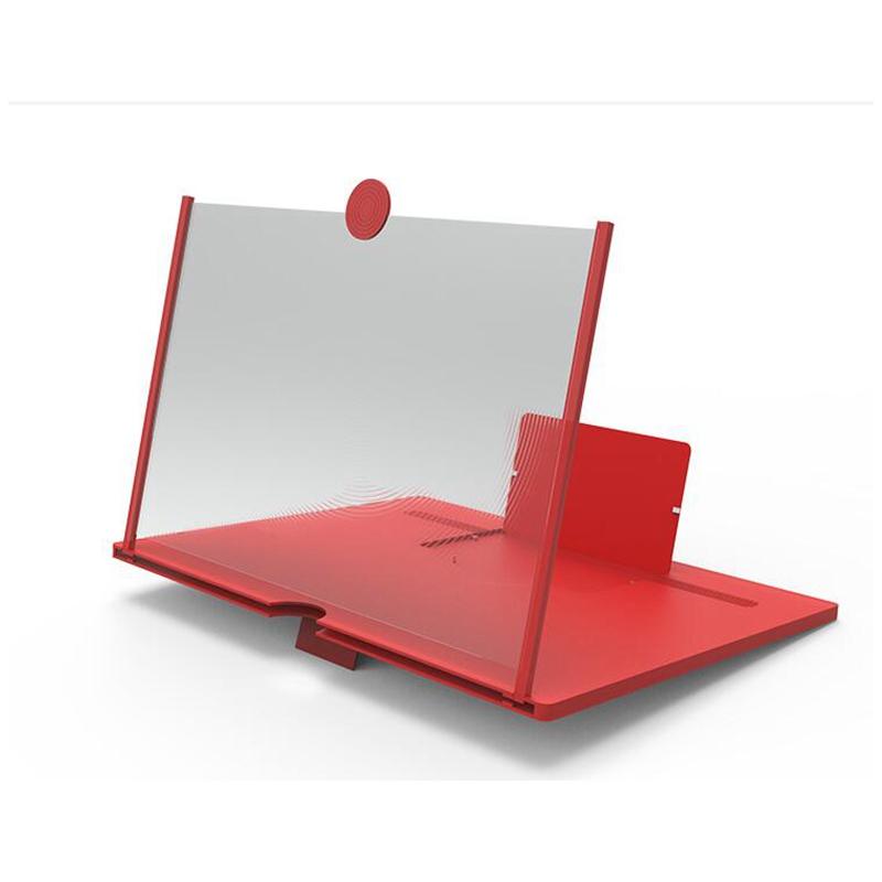 by sea shipping 10 12 inch Folding Phone Holder Screen Magnifier Radiation Protection 3D HD Video Amplifier Bracket