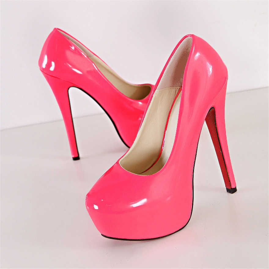 Large Size 35-45 Concise High Platform Party Shoes Sexy Shallow Women Pumps Fashion Patent Leather High Heels 14cm Shoes Women's T200525, Red
Large Size 35-45 Concise High Platform Party Shoes Sexy Shallow Women Pumps Fashion Patent Leather High Heels 14cm Shoes Women's T200525, Red