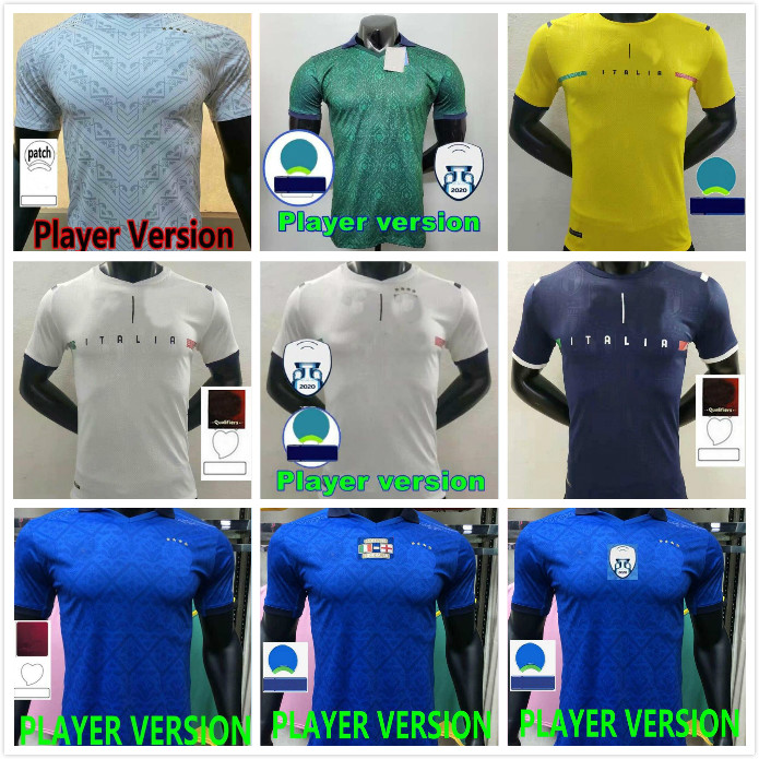 Italy 2021 Player version INSIGNE BARELLA Soccer Jersey home SENSI totti Away White Third CHIELLINI BELOTTI maillot de futol 20 21 FOOTBALL SHIRTS, Away + patch
Italy 2021 Player version INSIGNE BARELLA Soccer Jersey home SENSI totti Away White Third CHIELLINI BELOTTI maillot de futol 20 21 FOOTBALL SHIRTS, Away + patch