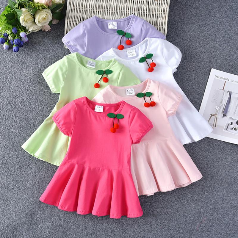 Girl's Dresses Baby Girls Clothing Dress Cherry Outfit Cute Summer Solid Color Cotton Costume Toddler School Little Casual Clothes, Dress c
Girl's Dresses Baby Girls Clothing Dress Cherry Outfit Cute Summer Solid Color Cotton Costume Toddler School Little Casual Clothes, Dress c