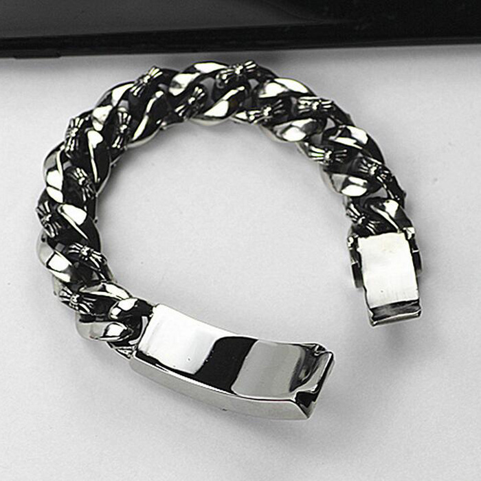 2styles Vintage Fashion Punk Unisex Mens Chain Link Charm Bracelets Hip-Hop Titanium Steels Bracelet Stainless Steel Personality Jewelry Accessories Gifts
2styles Vintage Fashion Punk Unisex Mens Chain Link Charm Bracelets Hip-Hop Titanium Steels Bracelet Stainless Steel Personality Jewelry Accessories Gifts