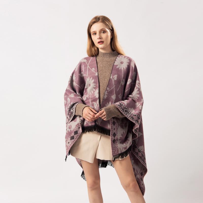 Scarves Brand Scarf Women Cashmere Ponchos And Capes Mujer Warm Winter Shawls Stoles Thickening Blanket 
Scarves Brand Scarf Women Cashmere Ponchos And Capes Mujer Warm Winter Shawls Stoles Thickening Blanket