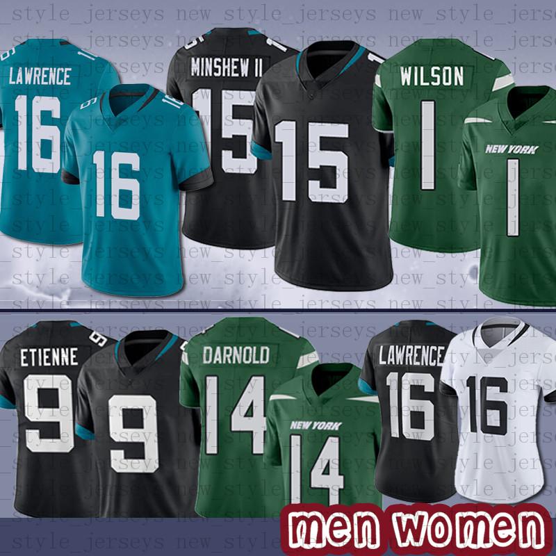 16 Trevor Lawrence 1 Zach Wilson Football Jerseys 15 Gardner Minshew II Travis Etienne Jacksonville Jaguar Men 12 Joe Namath 11 Robb, Black;red
16 Trevor Lawrence 1 Zach Wilson Football Jerseys 15 Gardner Minshew II Travis Etienne Jacksonville Jaguar Men 12 Joe Namath 11 Robb, Black;red