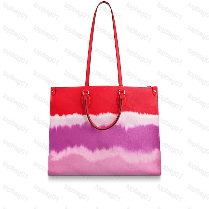 Designer ONTHEGO big number brands women tote shoulder bag handbags leather flowers classic shopping fashion M57641 M57640, Pink/grey big flower
Designer ONTHEGO big number brands women tote shoulder bag handbags leather flowers classic shopping fashion M57641 M57640, Pink/grey big flower