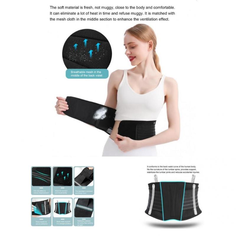 Elbow & Knee Pads Wear Resistant Useful Double Compression Weight Lifting Belt Well Fit Waist Support Mesh Hole For Exercising, Black;gray
Elbow & Knee Pads Wear Resistant Useful Double Compression Weight Lifting Belt Well Fit Waist Support Mesh Hole For Exercising, Black;gray