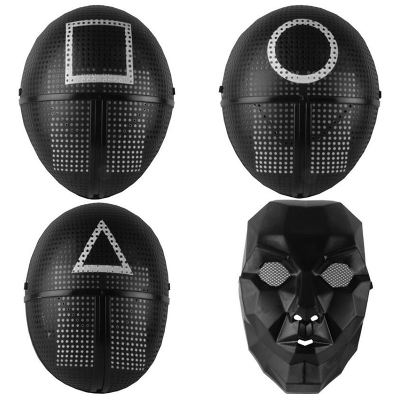 Hot Global TV Squid Game Fashionable Masked Man Masks Round Squire Triangle Mask Accessories Delicate Halloween Masquerade Costume Party Pro
Hot Global TV Squid Game Fashionable Masked Man Masks Round Squire Triangle Mask Accessories Delicate Halloween Masquerade Costume Party Pro
