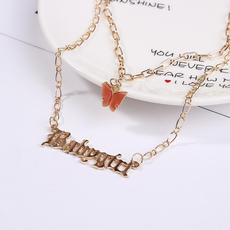 Chokers Multilayer Butterfly Necklace Fashion Pendant Babygirl Letter Vintage Necklaces For Women Female Trendy Jewelry Gifts
Chokers Multilayer Butterfly Necklace Fashion Pendant Babygirl Letter Vintage Necklaces For Women Female Trendy Jewelry Gifts