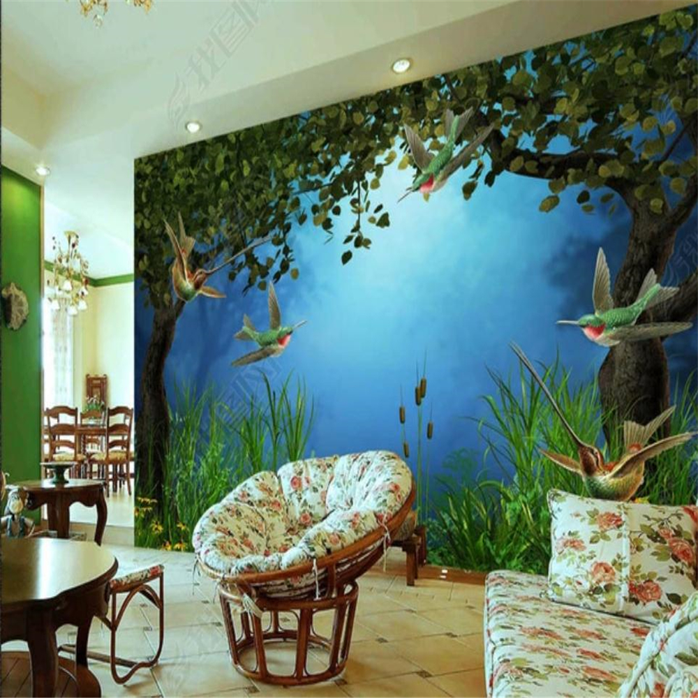 fantasy wallpapers Forest wallpaper dream background wall mural 3d stereoscopic wallpaper