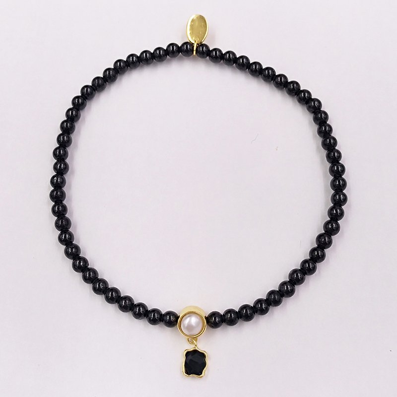 Authentic 925 Sterling Silver bracelets Glory Bracelet In Onyx And Gold Vermeil With Pearl Fits European bear Jewelry Style Gift 918591550
Authentic 925 Sterling Silver bracelets Glory Bracelet In Onyx And Gold Vermeil With Pearl Fits European bear Jewelry Style Gift 918591550