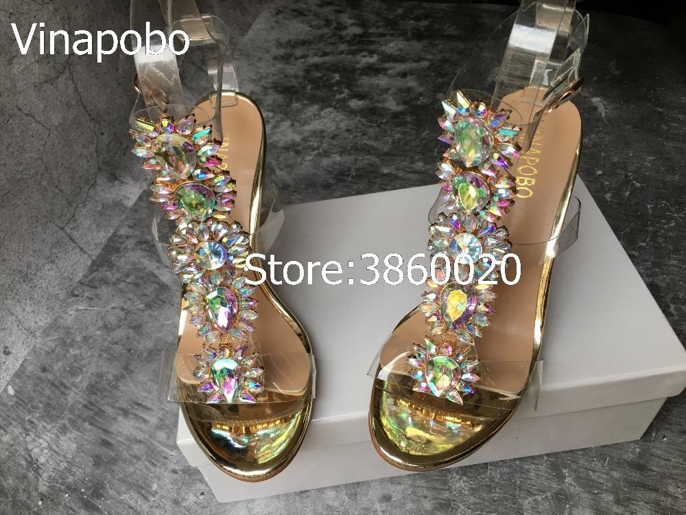 Latest Design Rhinestone PVC Transparent Stiletto Sandals Shoes Crystal T-Strap Lady High Heels Sexy Female Party, Black
Latest Design Rhinestone PVC Transparent Stiletto Sandals Shoes Crystal T-Strap Lady High Heels Sexy Female Party, Black
