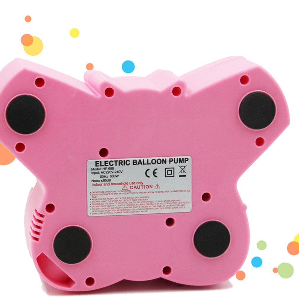 600W 110V-220V Electric balloon pump air blower party balloons decoration portable balloon machine tool