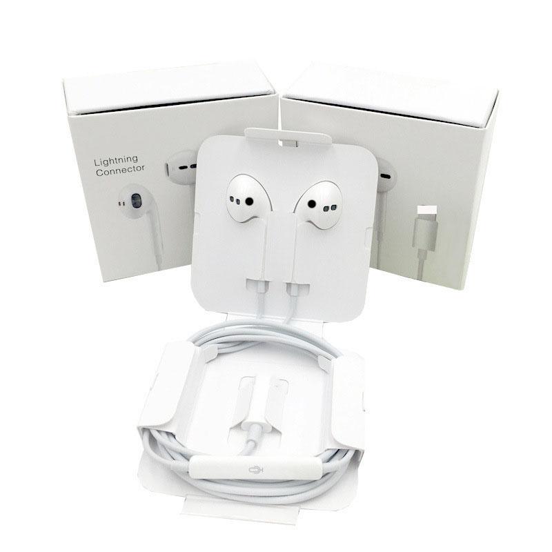 Official Apple EarPods Wired Earphones with Logo Box 8 Pin Jack Lighting Connector Original Quality, White without box
Official Apple EarPods Wired Earphones with Logo Box 8 Pin Jack Lighting Connector Original Quality, White without box