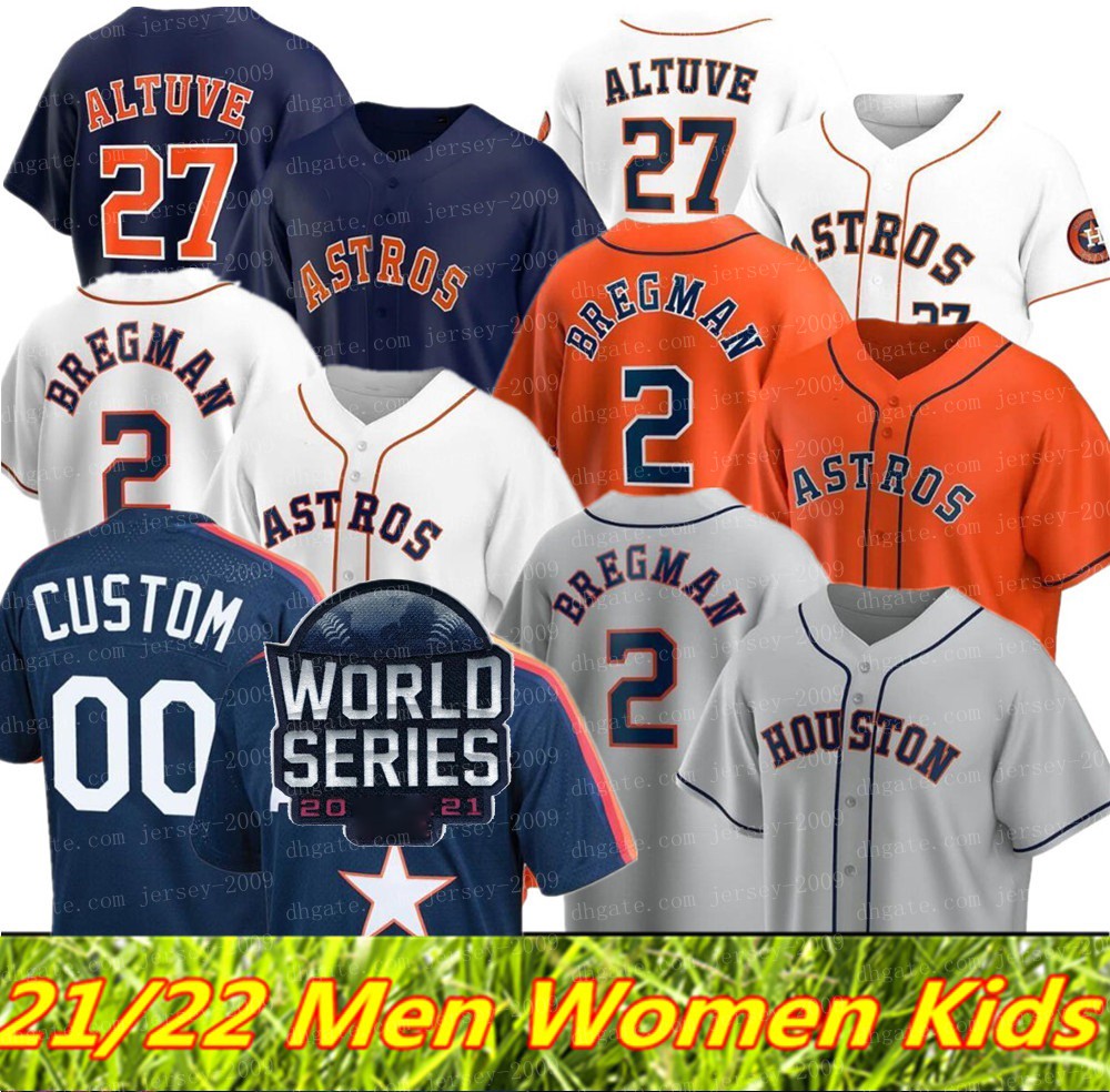 2021 World Series Houston Men Women kids Astros Jersey Jose Altuve 44 Yordan Alvarez George Springer Michael Brantley Yuli Gurriel Alex Breg, Blue;black
2021 World Series Houston Men Women kids Astros Jersey Jose Altuve 44 Yordan Alvarez George Springer Michael Brantley Yuli Gurriel Alex Breg, Blue;black
