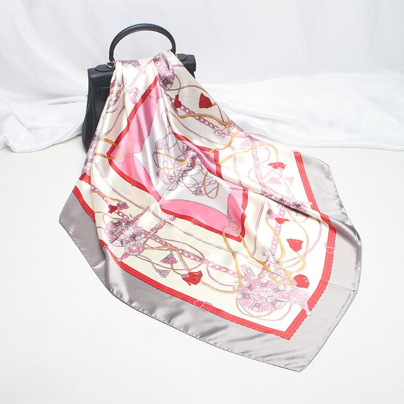 Scarves 2021 90x90 Rope Keychain Multipurpose Women Silk Twill Scarf Satin Square Tie Hairband Ladies Foulard Femme Towel Bufanda Shawl
Scarves 2021 90x90 Rope Keychain Multipurpose Women Silk Twill Scarf Satin Square Tie Hairband Ladies Foulard Femme Towel Bufanda Shawl