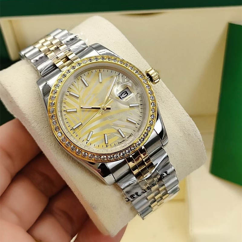 Stylish classic Ladies watch, 36mm high quality sapphire stainless steel automatic mechanical movement week folding buttons, Camel
Stylish classic Ladies watch, 36mm high quality sapphire stainless steel automatic mechanical movement week folding buttons, Camel