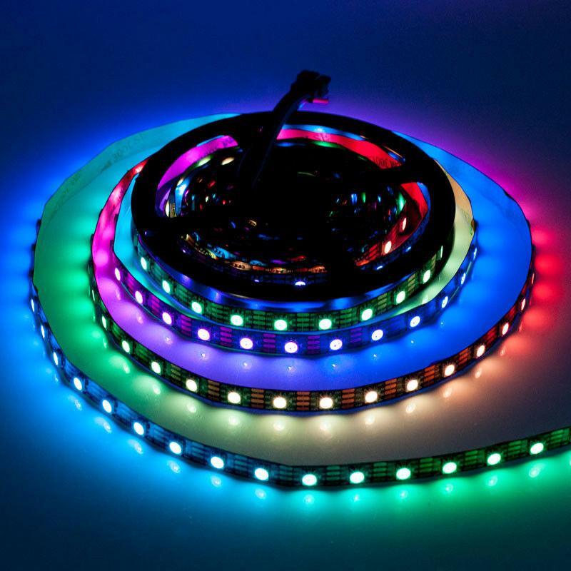 Strips WS2815 DC12V (WS2812B/WS2813) RGB LED Pixels Strip Light Individually Addressable Dual-Signal 1m/5m 30/60/144 Pixels/Leds/m
Strips WS2815 DC12V (WS2812B/WS2813) RGB LED Pixels Strip Light Individually Addressable Dual-Signal 1m/5m 30/60/144 Pixels/Leds/m