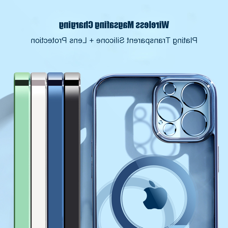 For iPhone 12 Case Magnetic Charging Magsafing Phone Case for iPhone 11 Pro Max 12Mini Camera Protection Clear TPU Coverage, Blue
For iPhone 12 Case Magnetic Charging Magsafing Phone Case for iPhone 11 Pro Max 12Mini Camera Protection Clear TPU Coverage, Blue