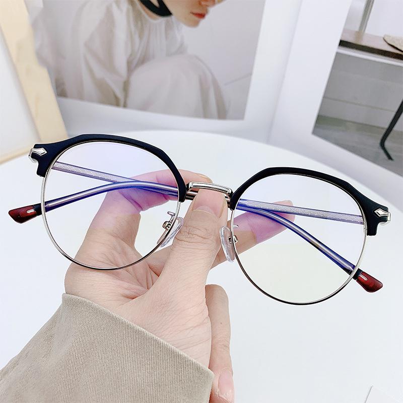 Metal Round Glasses Frame Men Women Optical Fashion Computer Eyeglasses Sunglasses Frames
Metal Round Glasses Frame Men Women Optical Fashion Computer Eyeglasses Sunglasses Frames