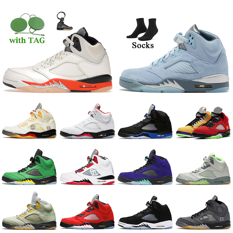 Jorden Top Quality Jumpman 5s Mens Basketball Shoes Retro Jordan 5 Shattered Backboard Bluebird Jade Horizon Raging Bull White Off Racer Blue UNC Florida Gators AJ5, D13 island green 36-47
Jorden Top Quality Jumpman 5s Mens Basketball Shoes Retro Jordan 5 Shattered Backboard Bluebird Jade Horizon Raging Bull White Off Racer Blue UNC Florida Gators AJ5, D13 island green 36-47