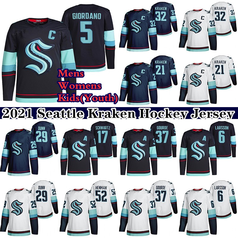 Seattle Kraken Mens Womens Kids(Youth) Jersey 5 Mark Giordano 7 Eberle 6 Adam Larsson 37 Yanni Gourde 13 Brandon Tanev 31 Philipp Grubauer H, Black;red
Seattle Kraken Mens Womens Kids(Youth) Jersey 5 Mark Giordano 7 Eberle 6 Adam Larsson 37 Yanni Gourde 13 Brandon Tanev 31 Philipp Grubauer H, Black;red