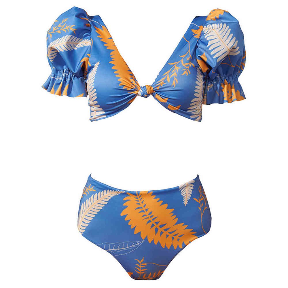 Summer Sexy Bikini Set Solid Swimsuit Women s Shell Tassels Beach Bathing Halter Swimwear Strappy B452 210420