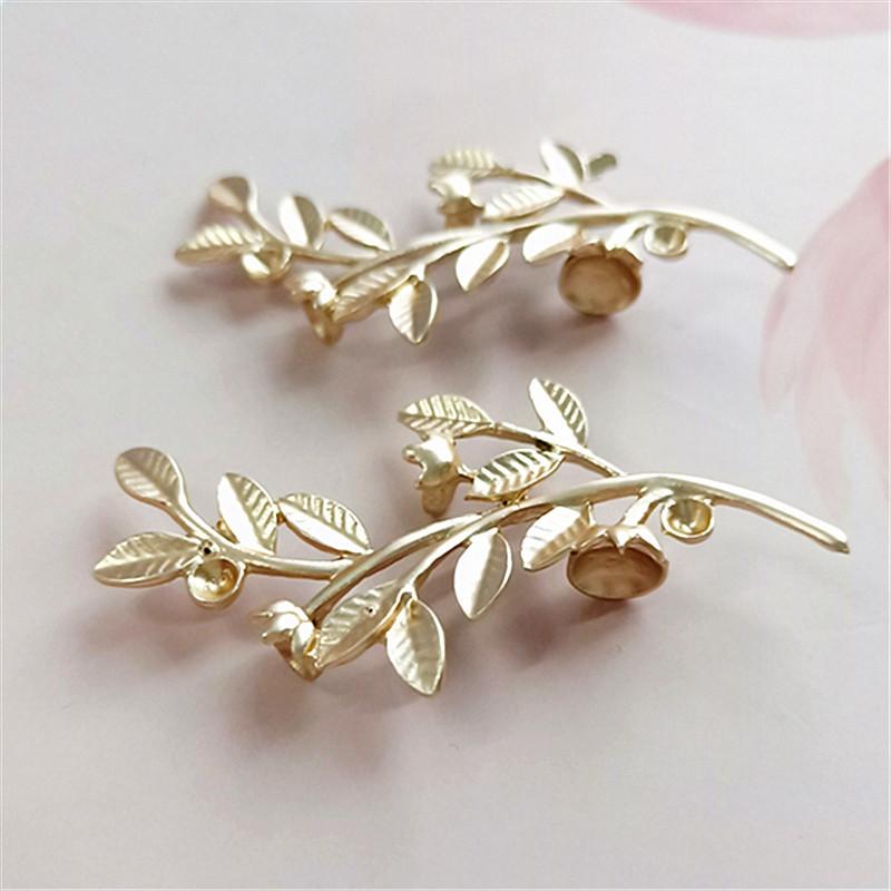 Hair Clips & Barrettes Wholesale 10pcs 3.2*5.6cm Leave Branch Pine Diy Bride's Fashion Metal Antler Alloy Headwear Clothes Box Accessories, Golden;silver
Hair Clips & Barrettes Wholesale 10pcs 3.2*5.6cm Leave Branch Pine Diy Bride's Fashion Metal Antler Alloy Headwear Clothes Box Accessories, Golden;silver