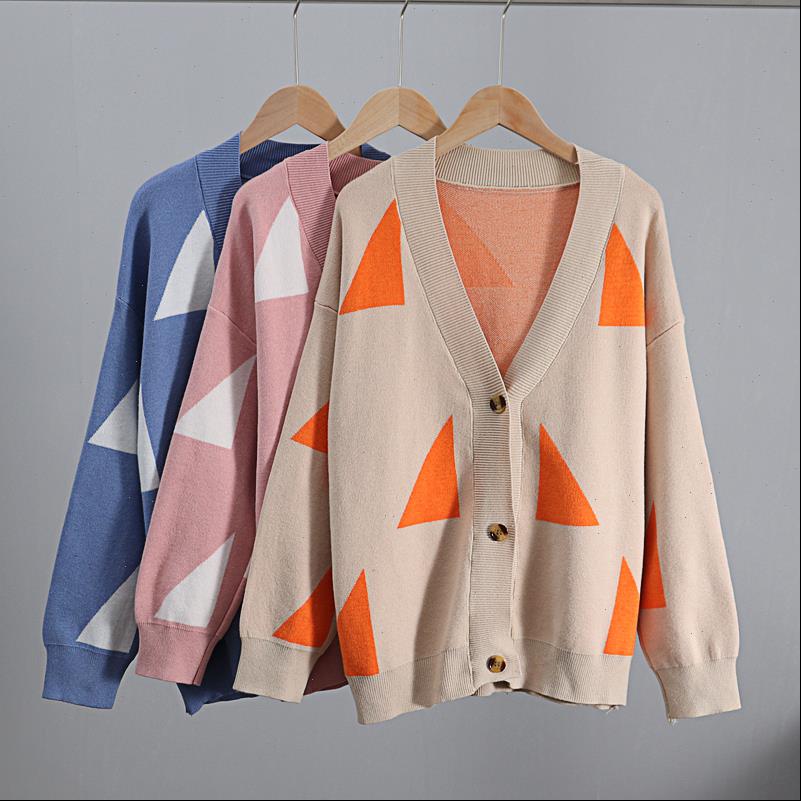 geomatric women sweater v neck loose knit cardigans autumn winter long sleeve thicken open cardigan jacket coat outfits, White;black
geomatric women sweater v neck loose knit cardigans autumn winter long sleeve thicken open cardigan jacket coat outfits, White;black