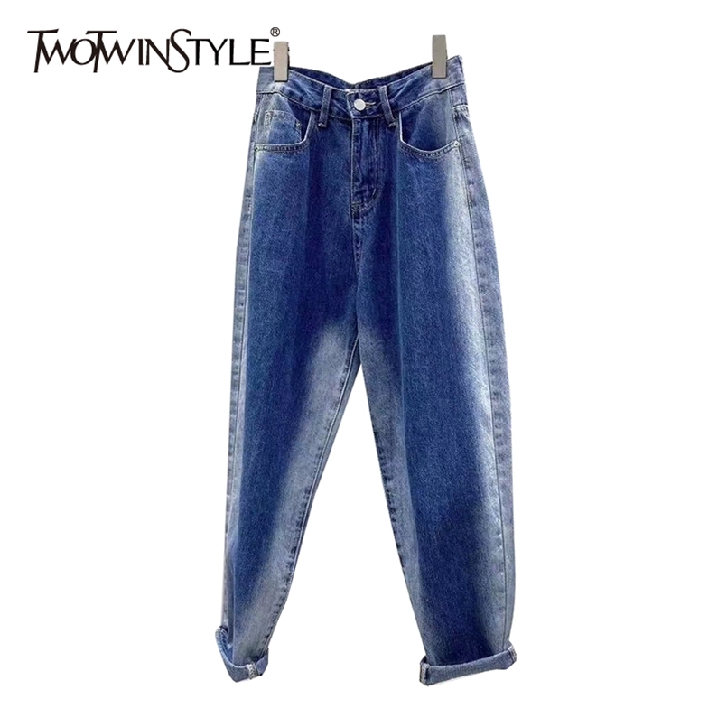 Casual Denim Harem Pants For Women High Waist Loose Patchwork Jeans Female Fashion Clothing Spring 210521, Black
Casual Denim Harem Pants For Women High Waist Loose Patchwork Jeans Female Fashion Clothing Spring 210521, Black