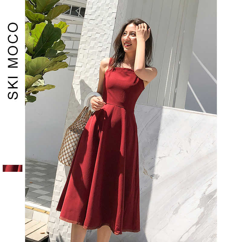 Women Dress A Line Formal Party es Luxury Summer Retro Ladies Sleeveless Knee Length Wine Red Vestidos Branco 210608
Women Dress A Line Formal Party es Luxury Summer Retro Ladies Sleeveless Knee Length Wine Red Vestidos Branco 210608