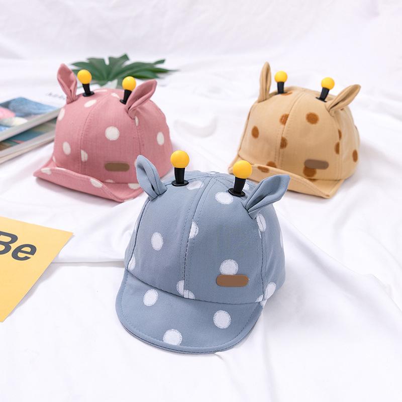 Caps & Hats HS Lovely Double Ears Baby Hat Dot Girl Boy Soft Brim Cap Baseball Summer Sun Visor Bonnets, Yellow
Caps & Hats HS Lovely Double Ears Baby Hat Dot Girl Boy Soft Brim Cap Baseball Summer Sun Visor Bonnets, Yellow