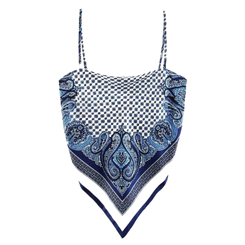 BOHO INSPIRED Satin Paisley Baroque Self-Tie Bandana Spag women Tops Asymmetric Hem Cami Tops summer beach tops bohemia 210616, Gold
BOHO INSPIRED Satin Paisley Baroque Self-Tie Bandana Spag women Tops Asymmetric Hem Cami Tops summer beach tops bohemia 210616, Gold
